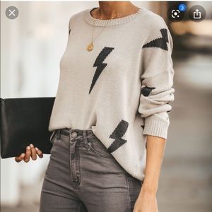 VICI Thunder Bolt Knit Sweater
